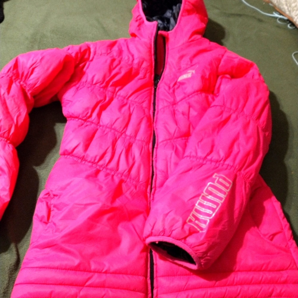 Girls Puma Jacket Large 12-14